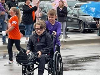 Second Grade at the Fun Run